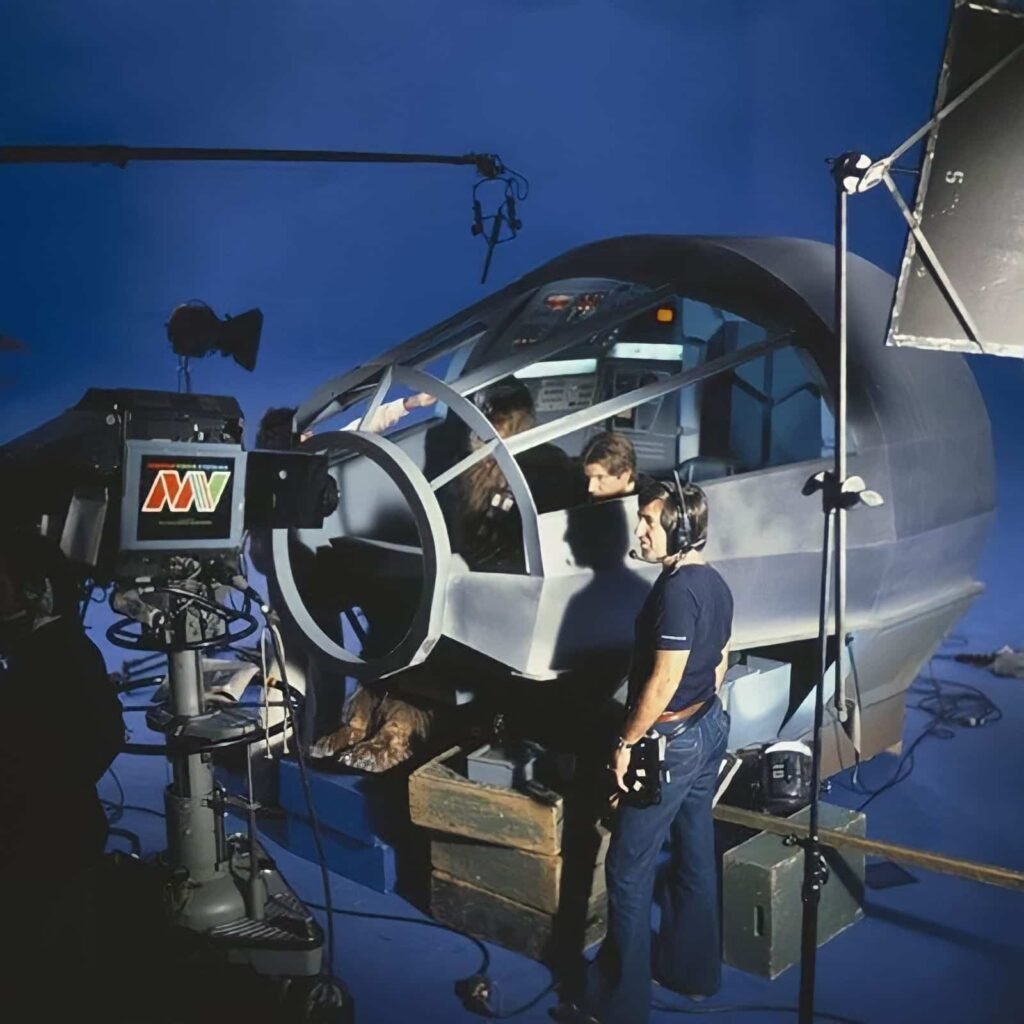 The Falcon’s cockpit