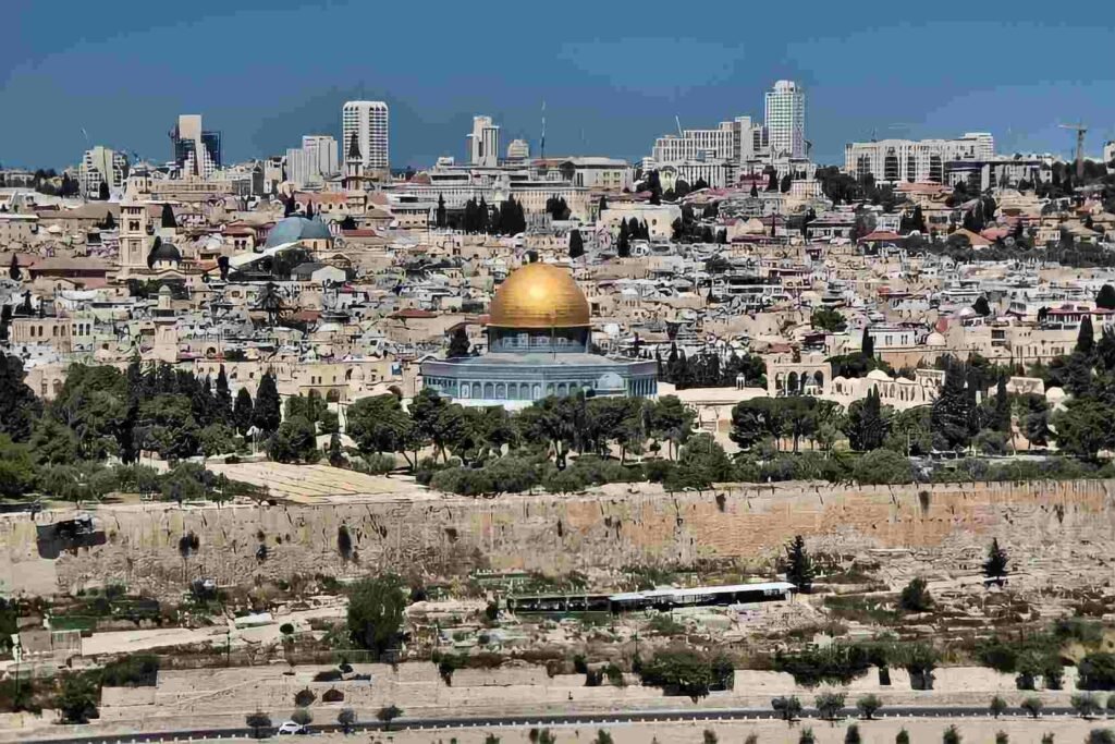 The walls of the old city